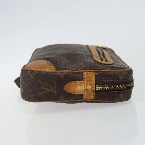 LOUIS VUITTON Monogram Marly Dragonne GM Clutch Bag - Picture 4 of 14